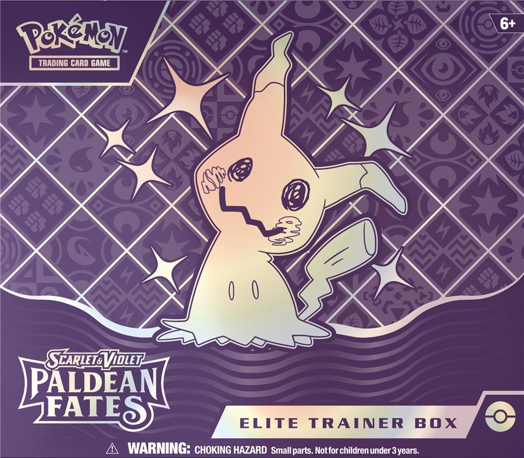 Karty Pokémon TCG: Paldean Fates Elite Trainer Box - Pokemon