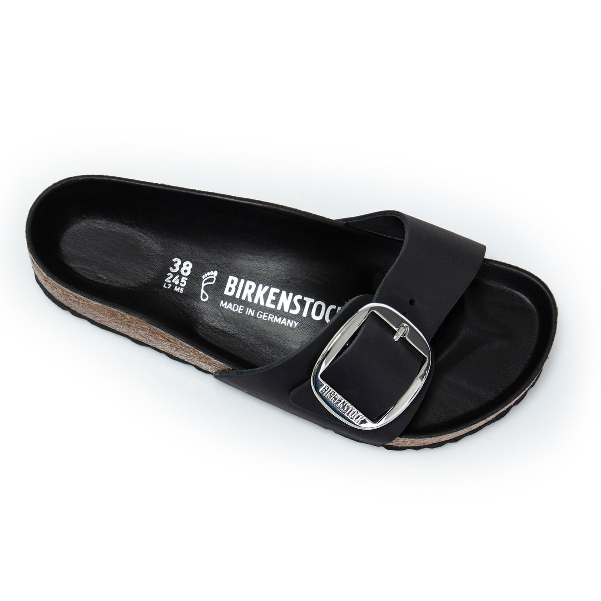 BIRKENSTOCK  Madrid big buckle 37サイズ Klapki Birkenstock Madrid Big Buckle Black 37 - Birkenstock
