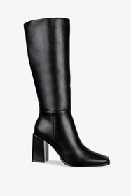 Czarne kozaki na słupku damskie Casu G22WX14-B-39 - Casu