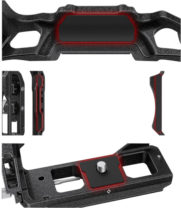 Smallrig 3656 - Półklatka Black Mamba i zacisk kablowy do Canon R5