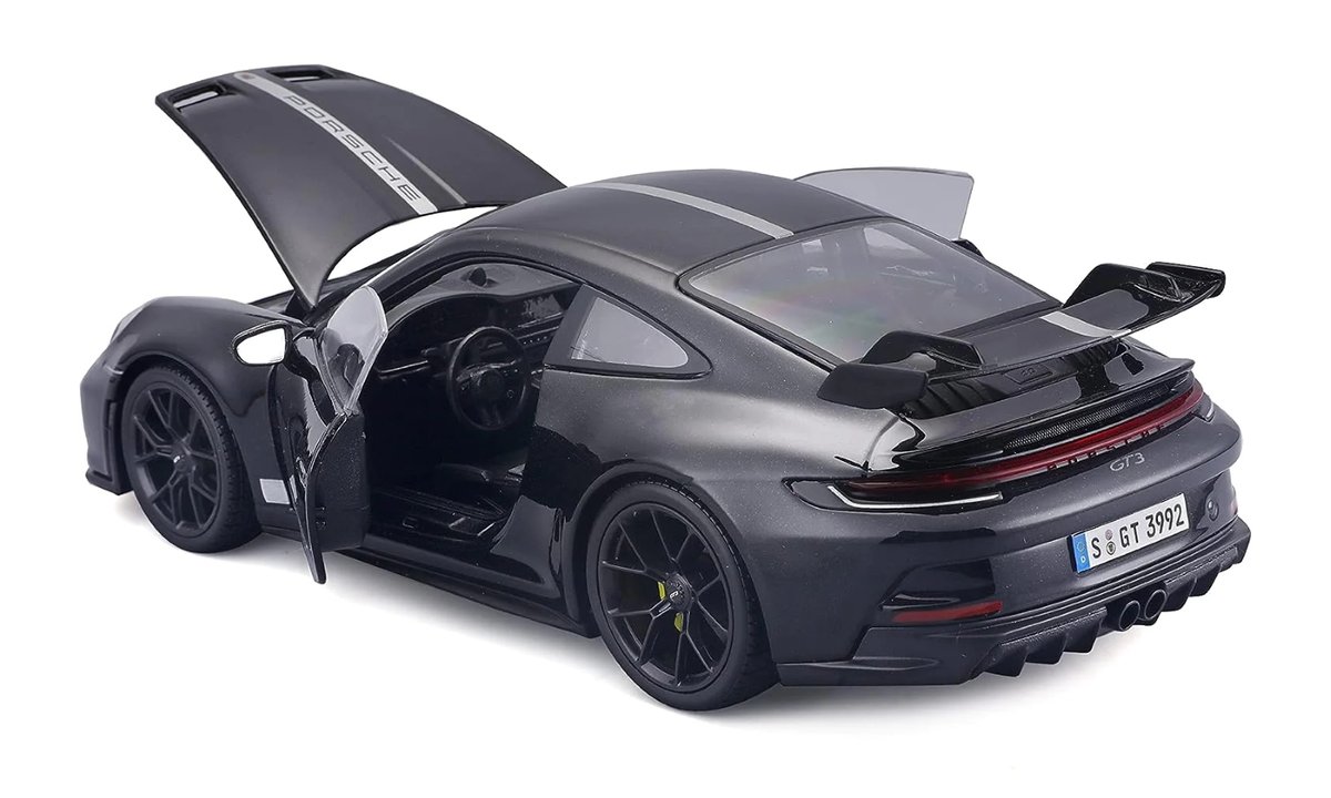 マイスト　Maisto Porsche 911 GT3 ブラック 1/18 Amazon | Maisto 1/18 ポルシェ 911 GT3 2022 ブラック 完成品