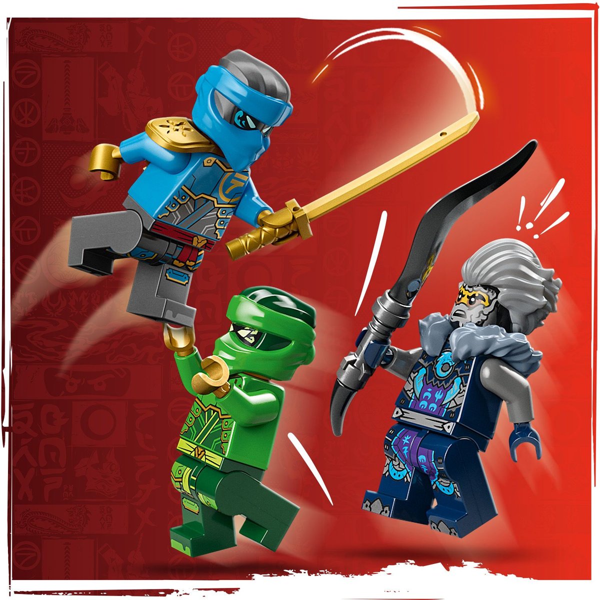 Da〜ko　2点まとめ Oryginalne LEGO - 71817 Ninjago - Mech mocy żywiołu Lloyda