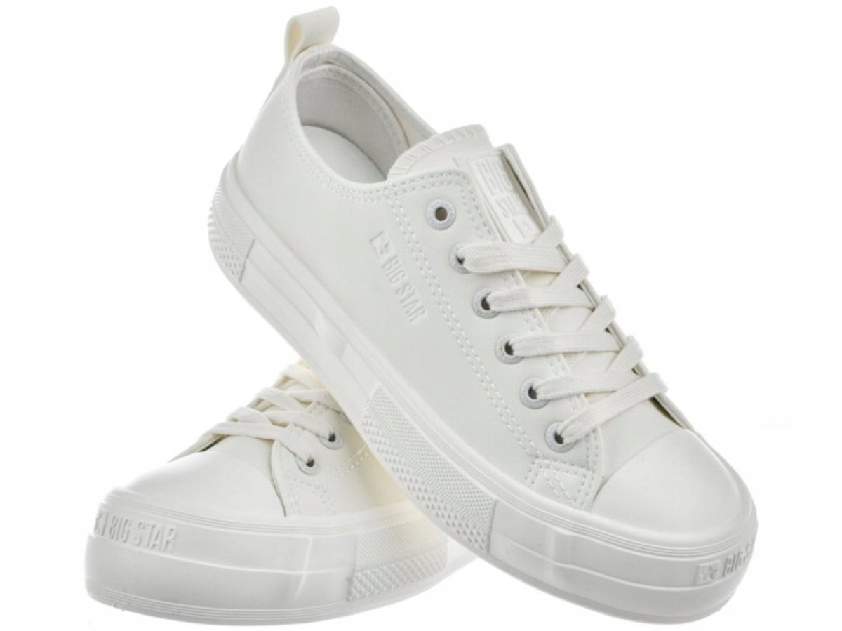 なつ Trampki Damskie MEMORY FOAM SYSTEM BIG STAR NN276004 Fuksja