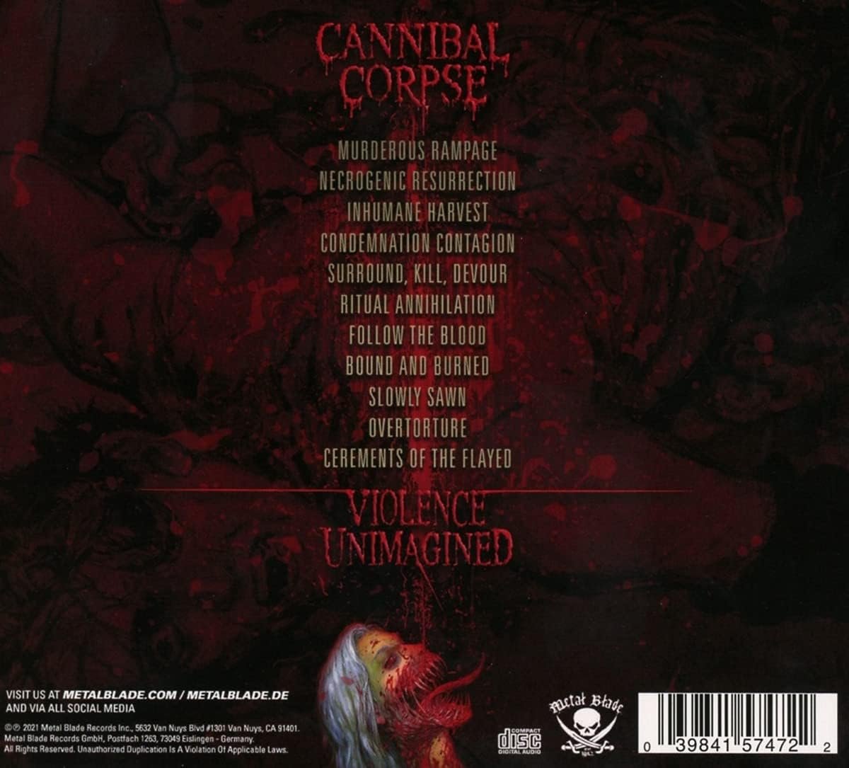 Violence Unimagined - Cannibal Corpse | Muzyka Sklep EMPIK.COM