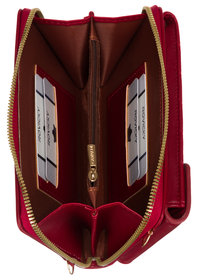 ⌘ Porte-Bonheur ⌘ページ Helwa Me torebka portfel 2w1 złota ⭐