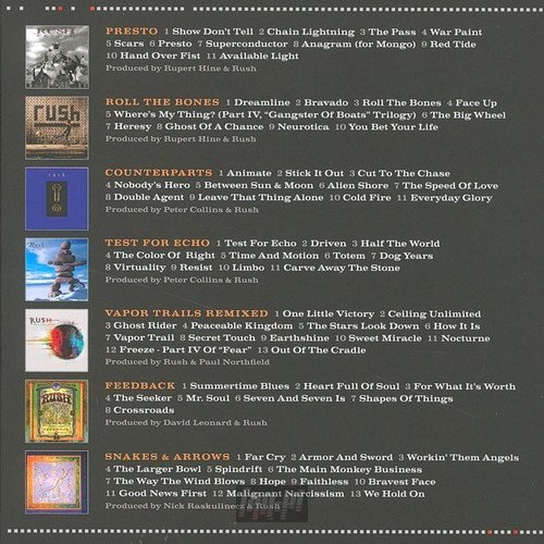 Studio Albums 1989-2007 - Rush | Muzyka Sklep EMPIK.COM