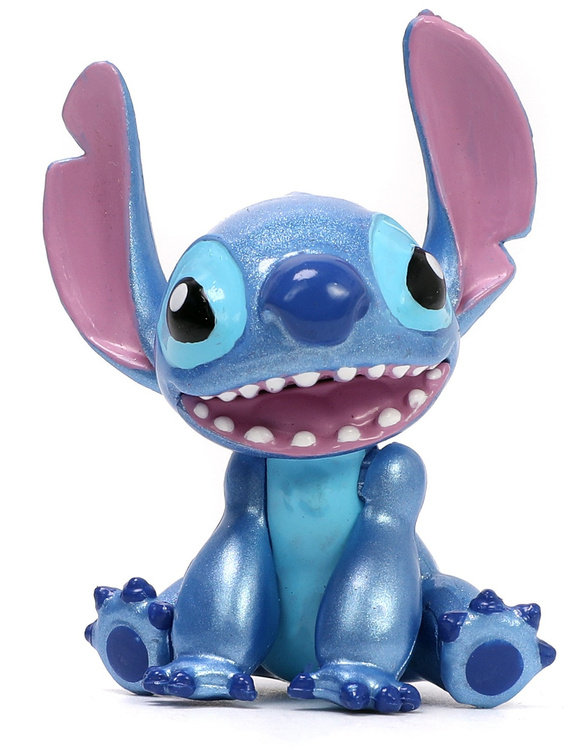 Auto metalowe Volkswagen T1 Bus z figurką Stitch 1:24