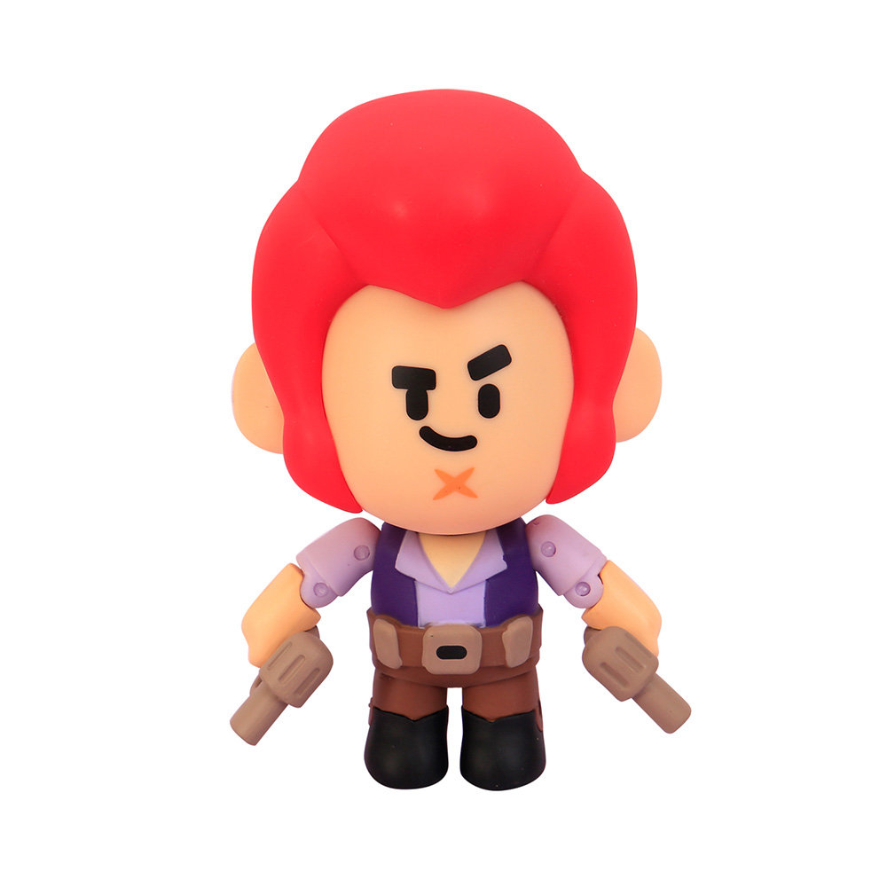 Brawl Stars Zestaw 4 Dużych Ruchomych Figurek Spike i Colt +