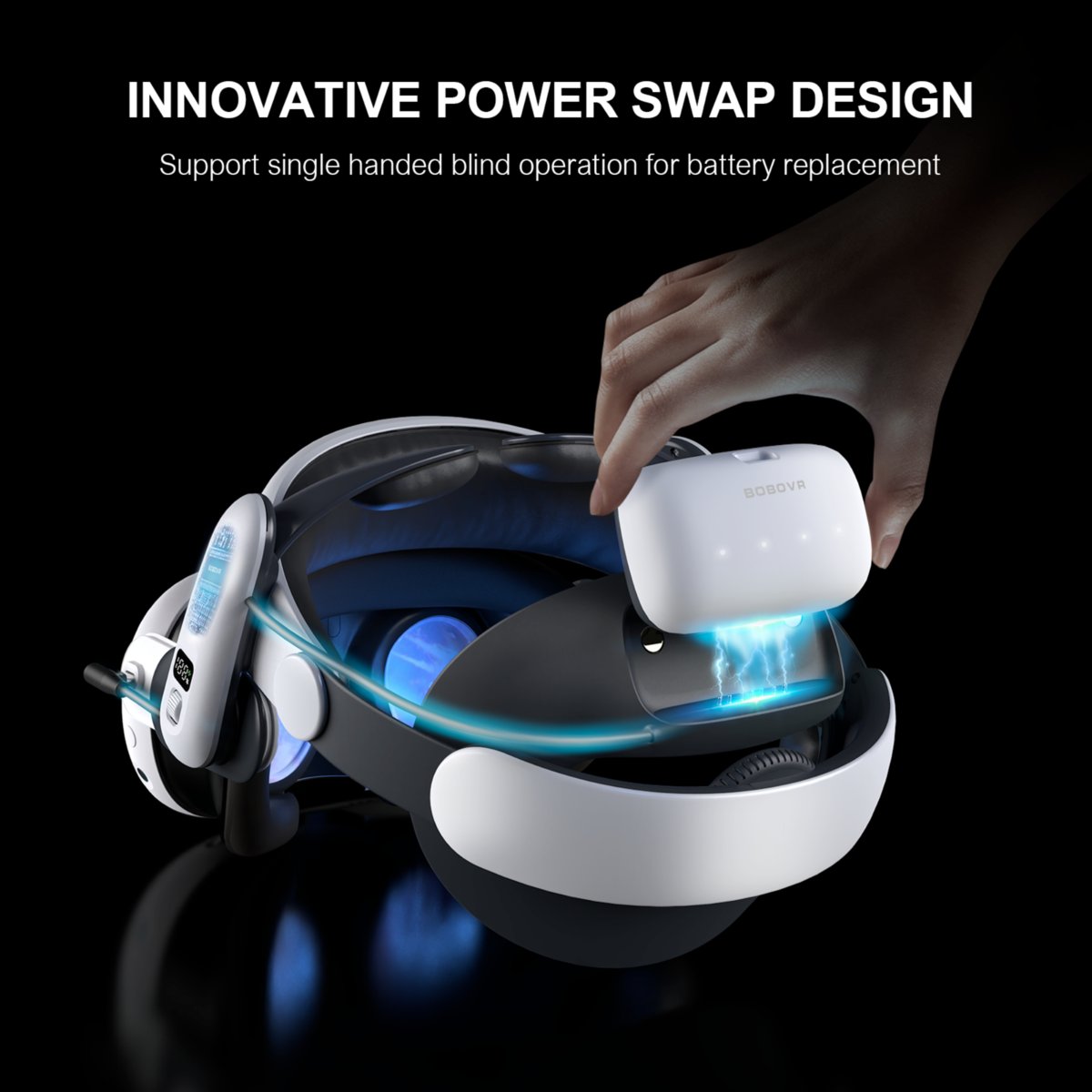 BOBOVR S3 Pro| Strap z baterią do Meta Quest 3 - BoboVR BOBOVR S3 Pro| Strap z baterią do Meta Quest 3 - BoboVR