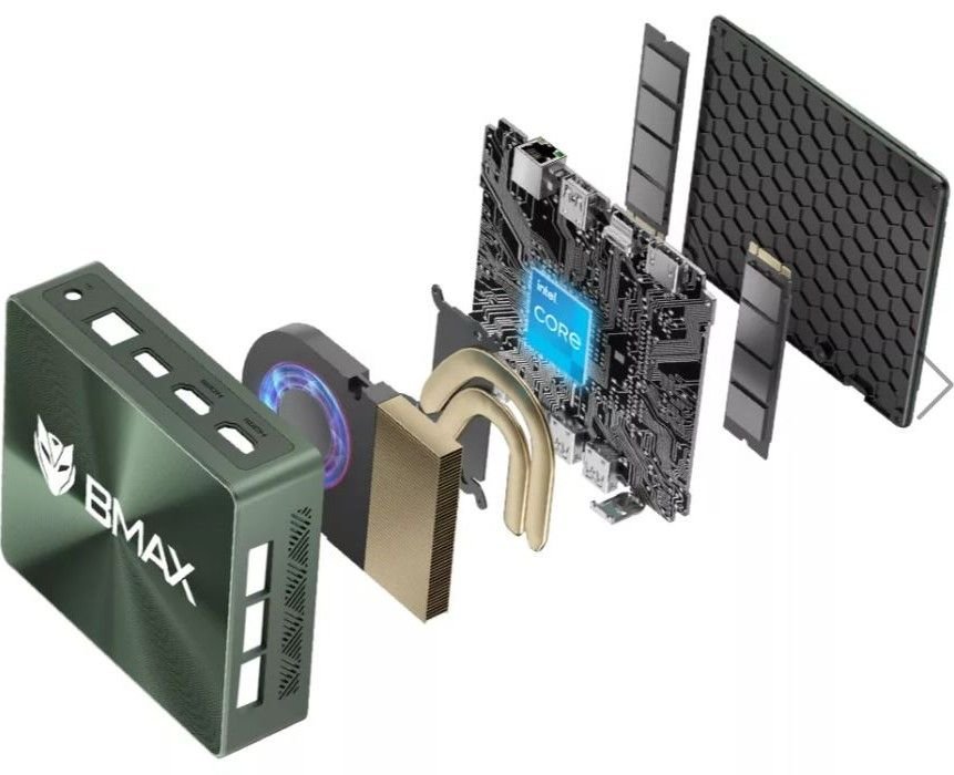 ミニPC BMAX Komputer Mini PC BMAX B6 Pro i5-1030NG7 16GB 512GB SDD W11P