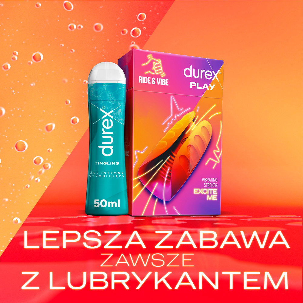 Durex, Play Ride & Vibe Stymulujący Masturbator Męski | Sklep EMPIK.COM