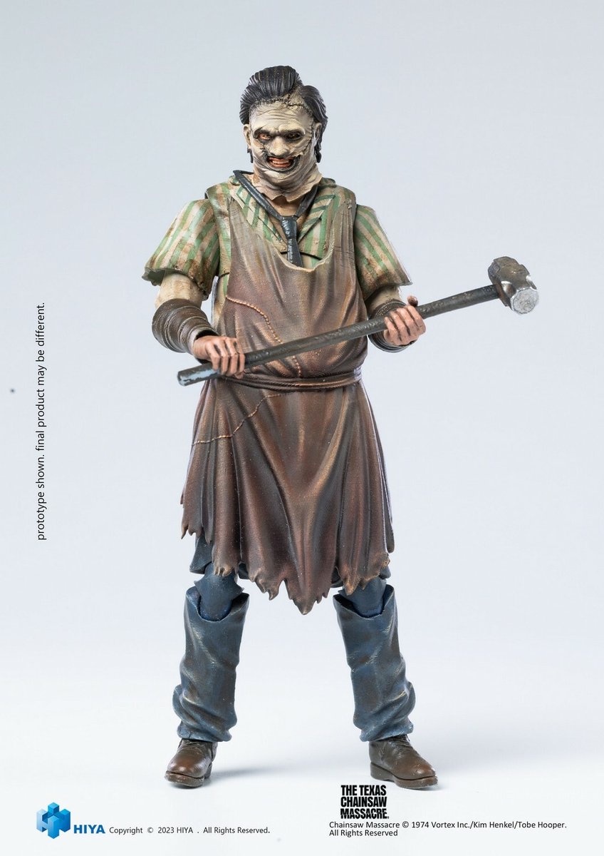 Texas Chainsaw Massacre Leatherfaceフィギュア Movie Maniacs Series 7 15 cm Texas Chainsaw Massacre