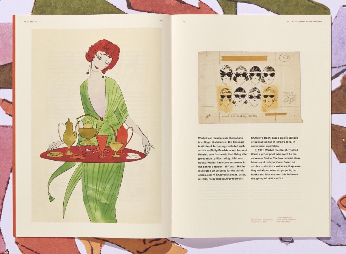 Andy Warhol. Seven Illustrated Books 1952-1959 - Schleif
