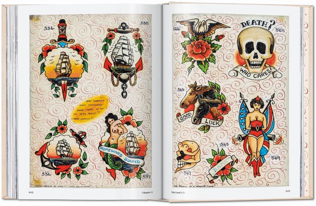 【新発売】 Henk 1730s-1970s. TATTOO. Schiffmacher's Collection Private 洋書