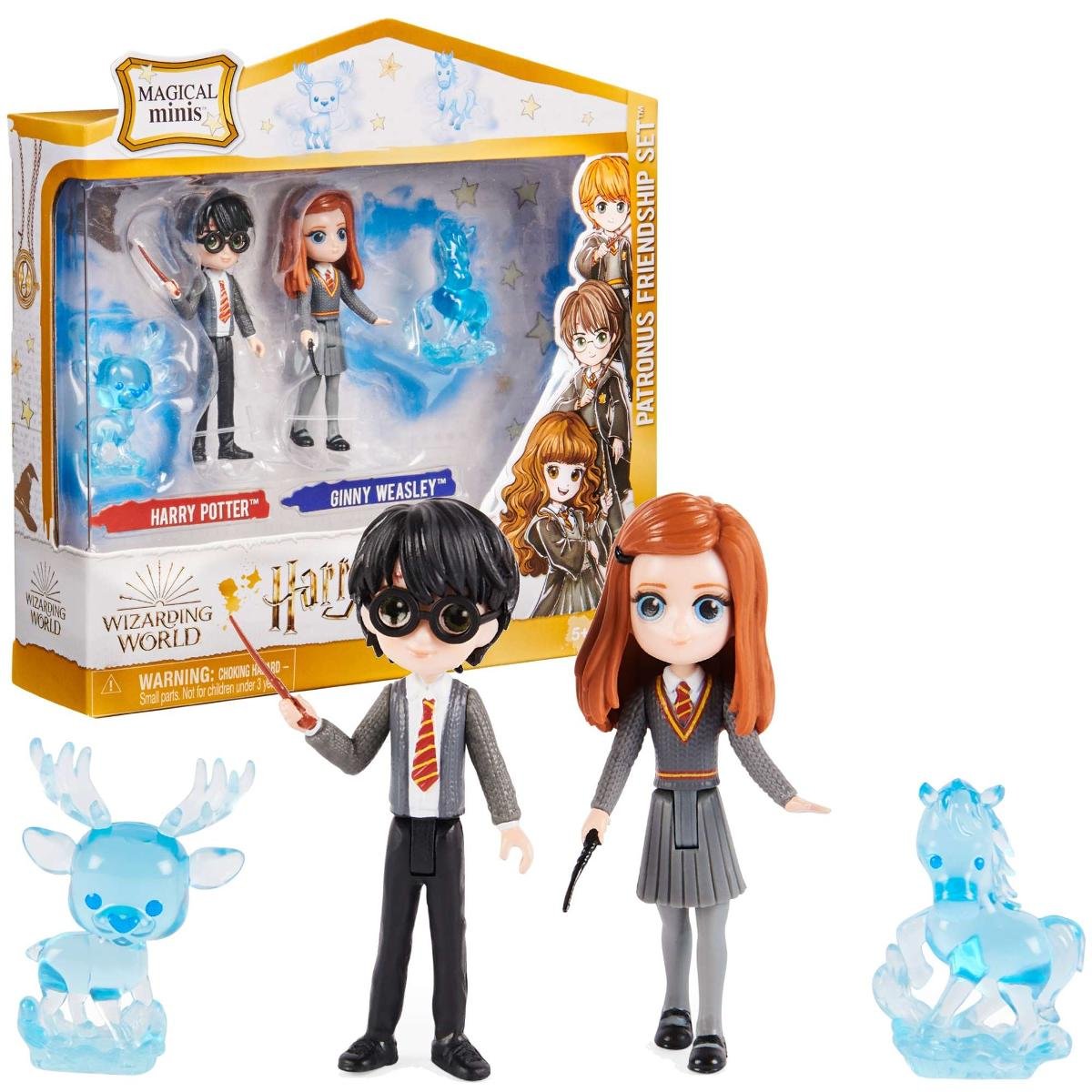 Harry Potter i Ginny Weasley z patronusami zestaw figurek - Wizarding World  | Sklep EMPIK.COM