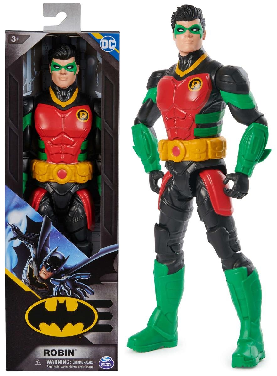 BATMAN&ROBIN/ROBINフィギュア Batman i Robin Kontra Złoczyńcy 6 Figurek 30 cm Kraina