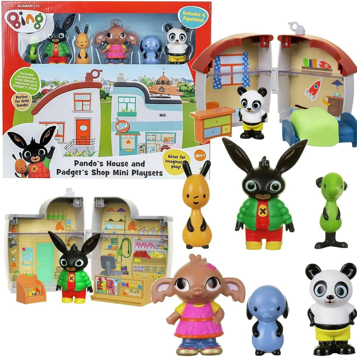 Królik Bing i Przyjaciele – Domek Sklep z Figurkami Golden