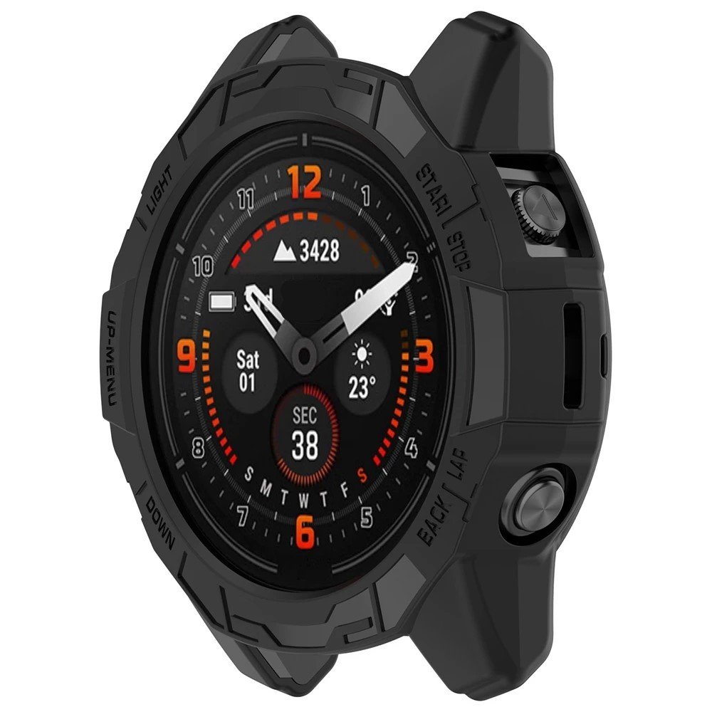 Diruite 4er Set Für Garmin Fenix 7X – 2x TPU-Schutzhülle + 2x Panzerglas – Vollschutz Für 51 Mm Modelle