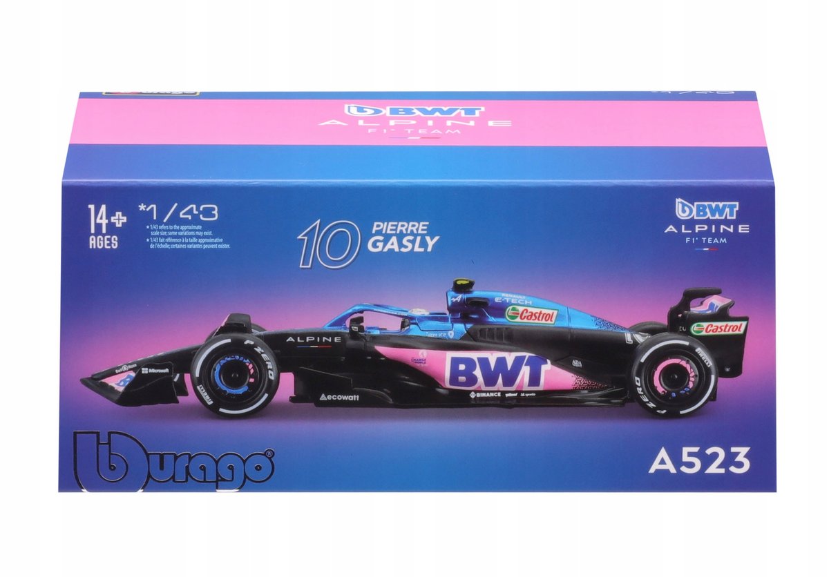 ミニカー Spark F1 1/43 Pierre Gasly 2023 Alpine Spark 1:43 Pierre Gasly Alpine A523 #10 3rd Netherlands GP