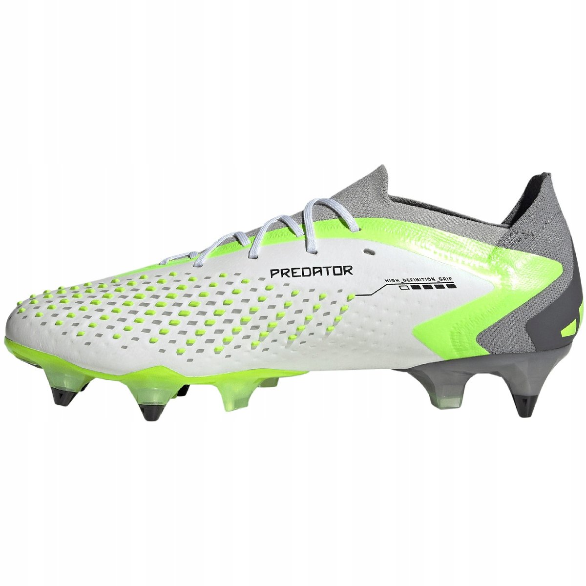 Buty piłkarskie adidas Predator Accuracy.1 Low SG biało-zielone