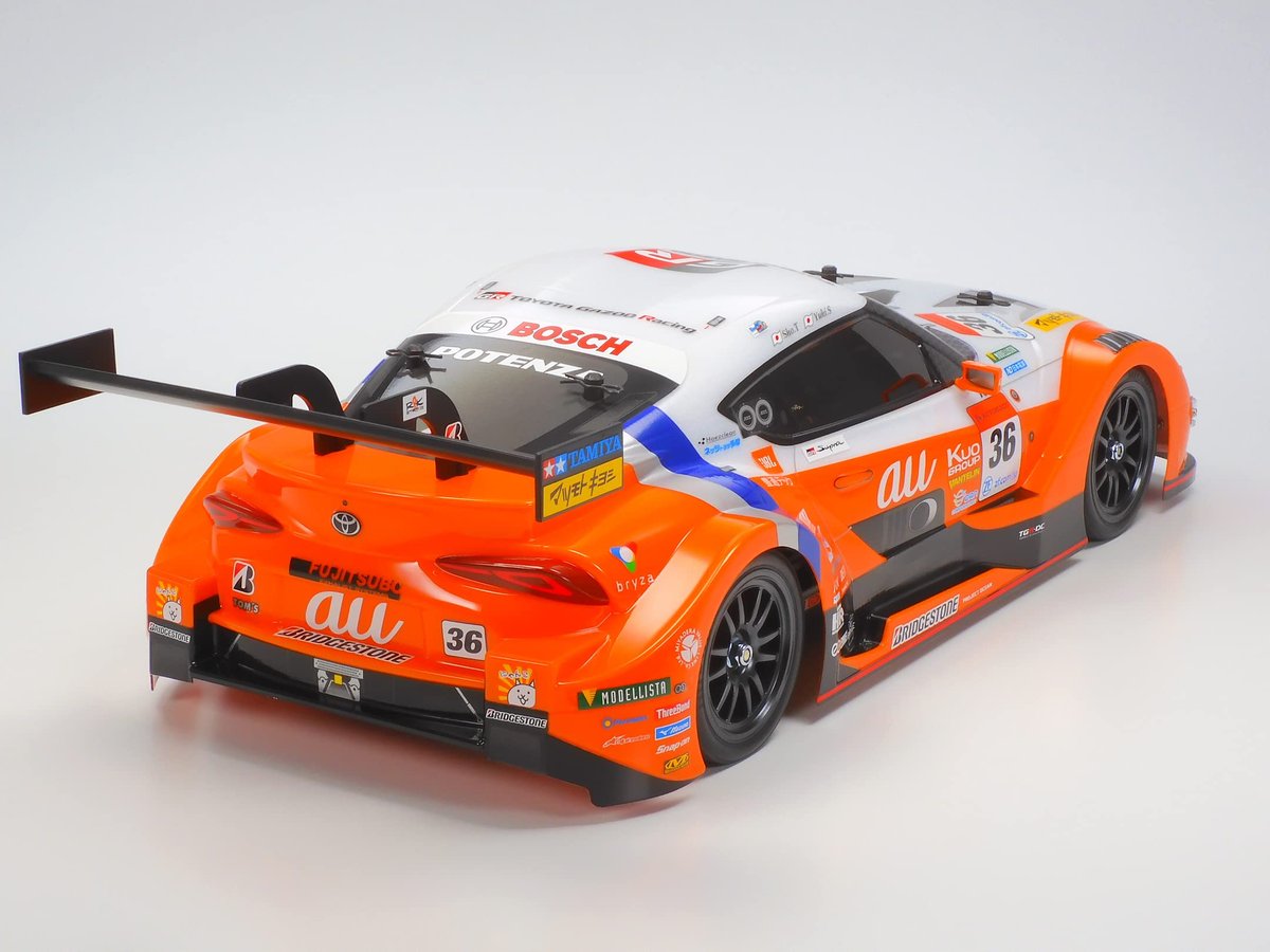 TOM'S GR Supra 1/10 ボディ TAMIYA 1/10 Scale R/C au TOM's GR Supra Body Parts Set