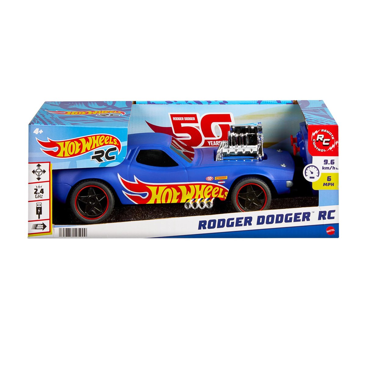 Hot Wheels Rc Rodger Dodger Pojazd Zdalnie Sterowany W Skali