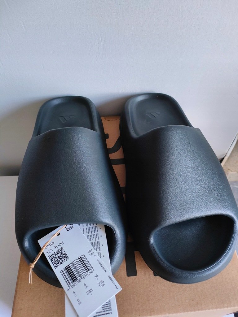 靴 YZY SLIDE ID5103 ADIDAS YEEZY SLIDE DARK ONYX ID5103 US10 28.5cm ( アディダス