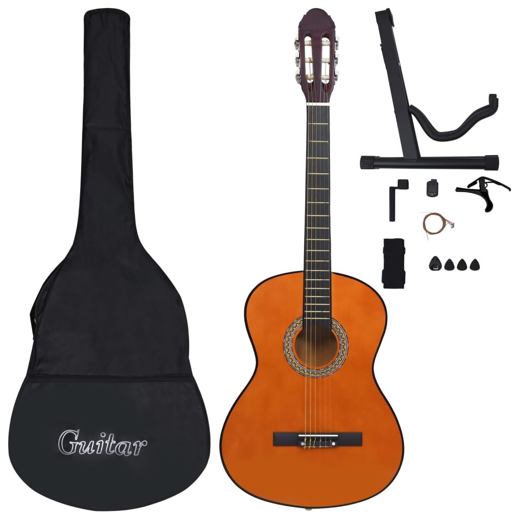 vidaXL 12-częściowy zestaw do nauki gry na gitarze