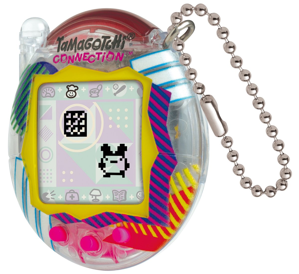 その他 Tamagotchi Connection - BANDAI NAMCO Tamagotchi Connection Clear Retro 43404 - BANDAI (V) | Sklep