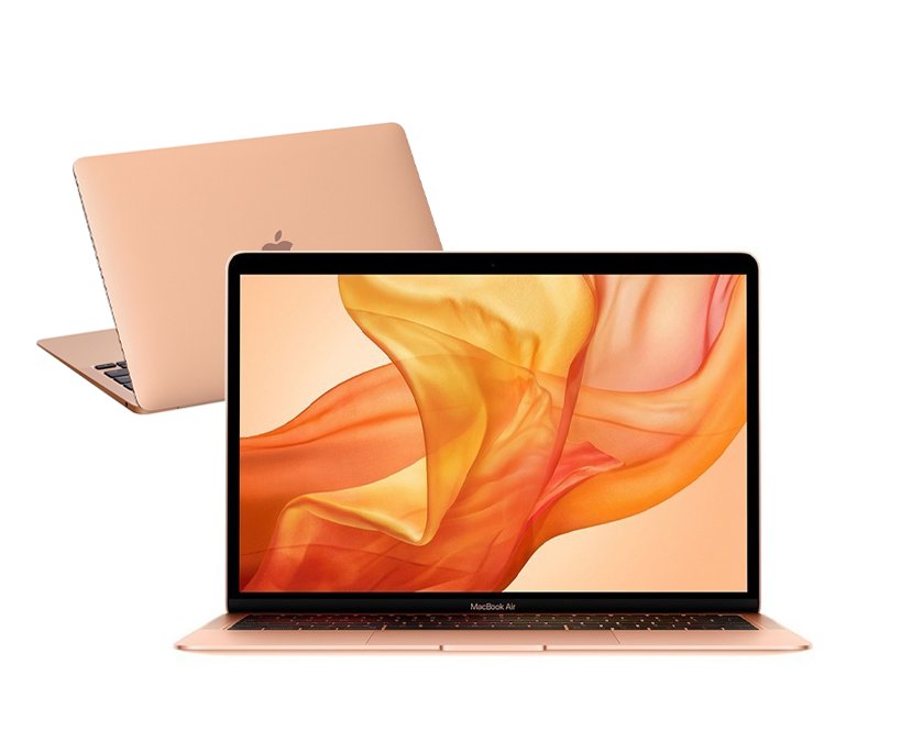 Laptop Apple MacBook Air M1 256GB 8GB 13.3' 2560x1600 GOLD Podświetlana  klawiatura - Apple | Sklep EMPIK.COM