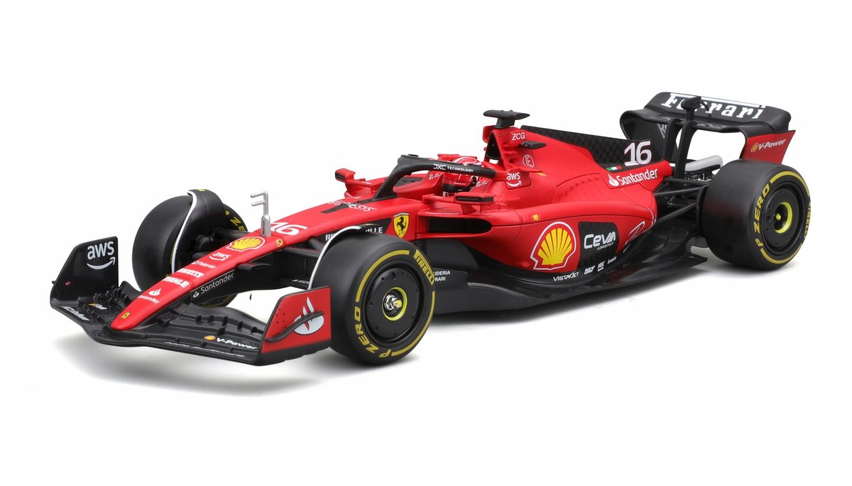 BOLID F1 Ferrari SF-23 2023 #16 CHARLES LECLERC 1:24 MODEL