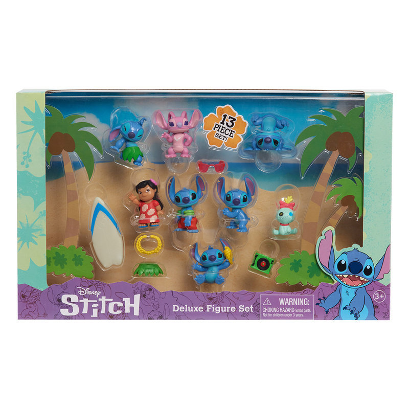 Disney Lilo & Stitch アクションプレイセット Just Play Stitch 3+ Lilo & Stitch Wielobarwny