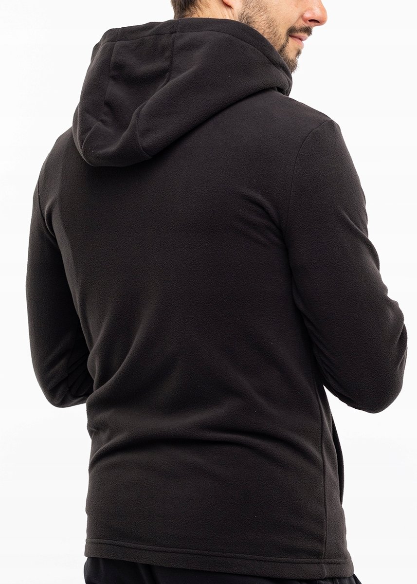 hisa✕4 Bluza sportowa rozpinana bez kaptura chłopięca - czarna | 4F