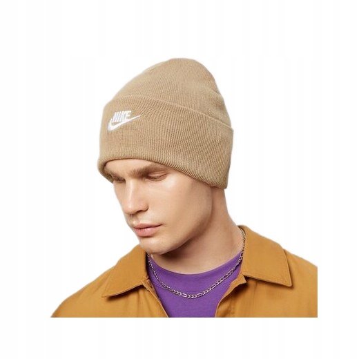 tan nike beanie
