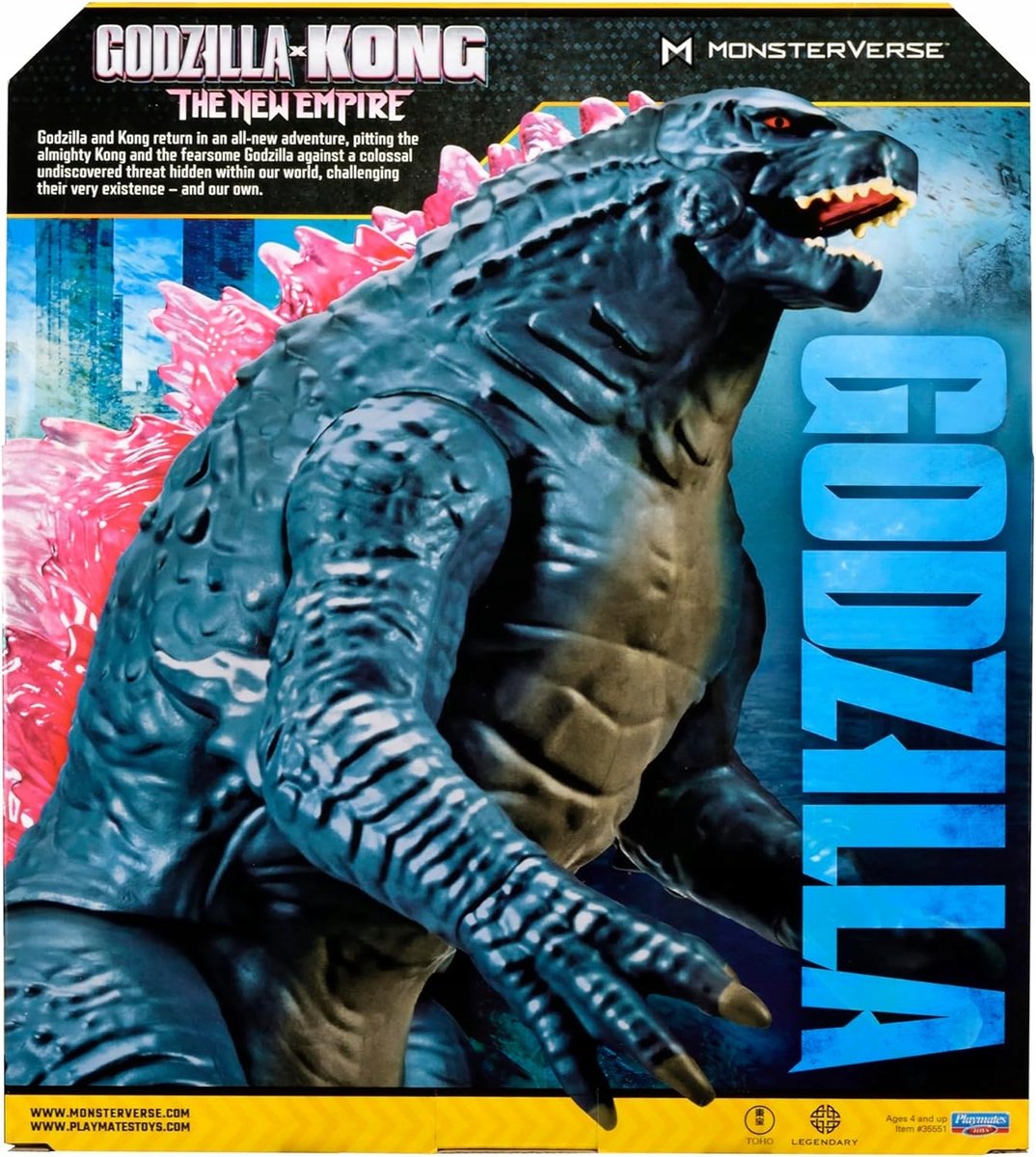 BIGなGODZILLA Monsterverse Giant Godzilla Evolved 28 Cm Duża Ruchoma