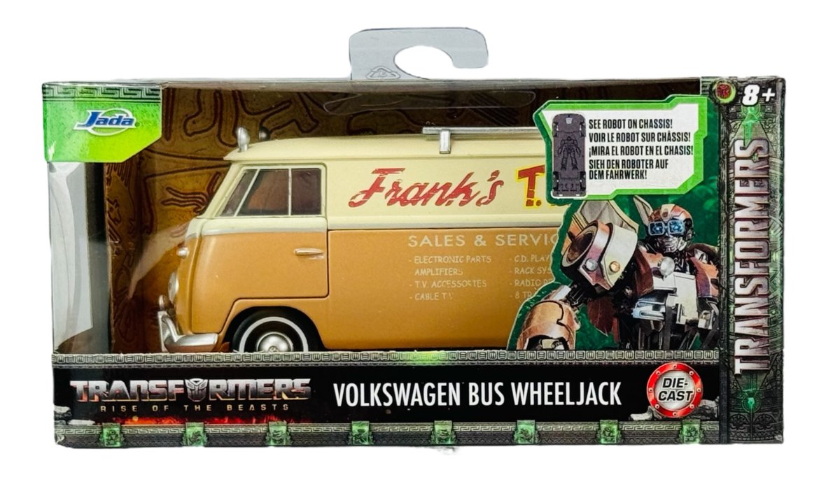 Jada Transformers Volkswagen Bus Wheeljack 253112011 - Jada