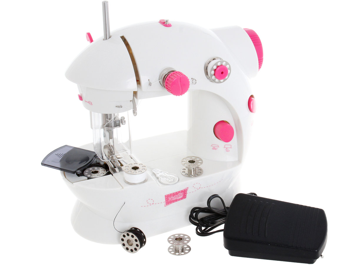 NATALIA MASZYNA DO SZYCIA dla dzieci + Akcesoria NAPRAWDĘ Szyje