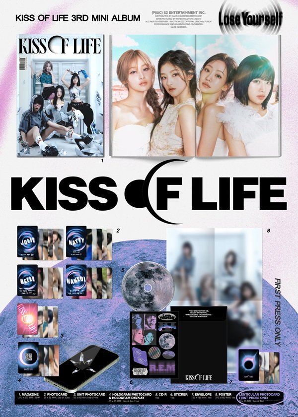 kiss of life アルバム 新人ガールズグループ・KISS OF LIFE｜ファーストミニアルバム