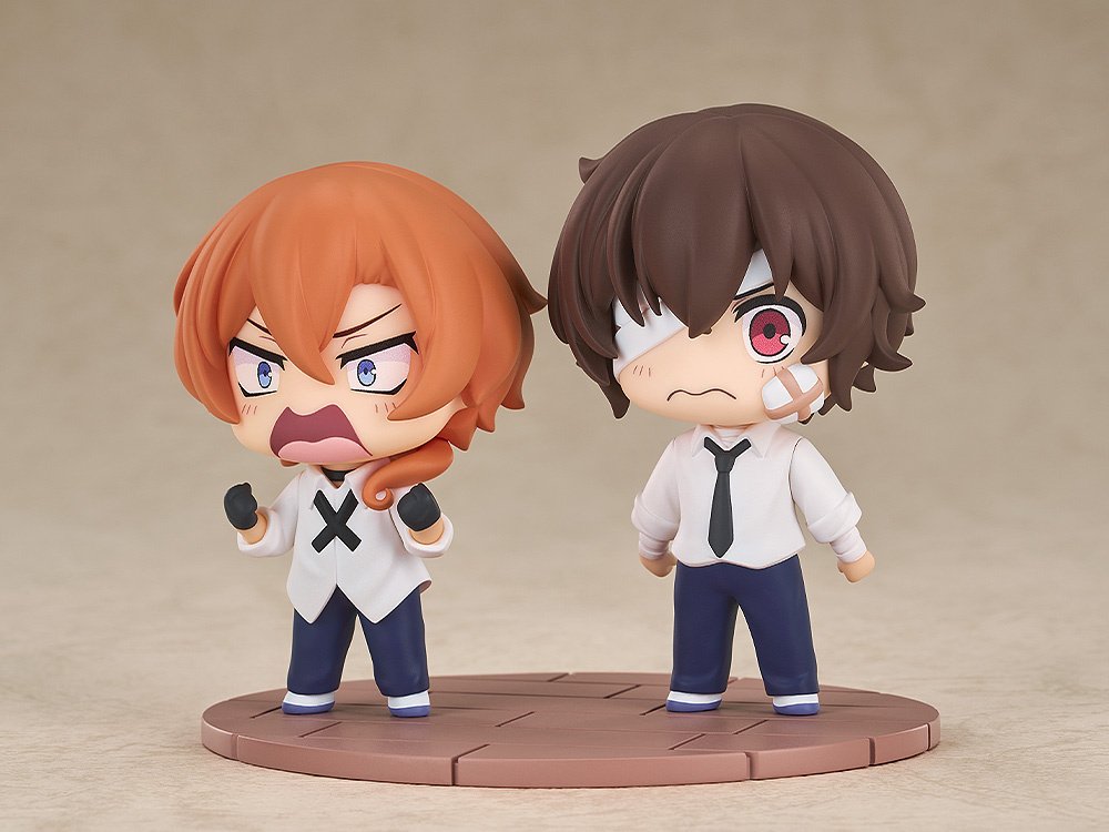 Bungo Stray Dogs Wan! Chibi Figure Osamu Dazai & Chuya