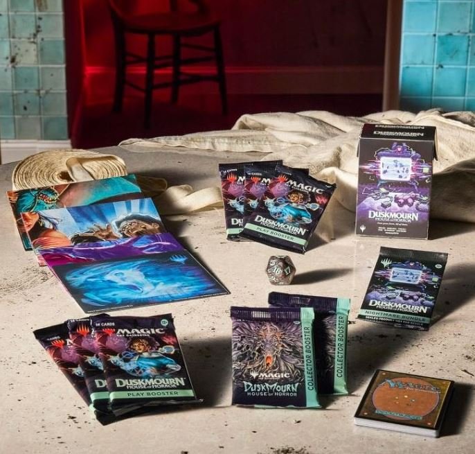 mtg Duskmoor: House of Horror 英語版BOX Magic The Gathering Duskmourn: House of Horror Zestaw