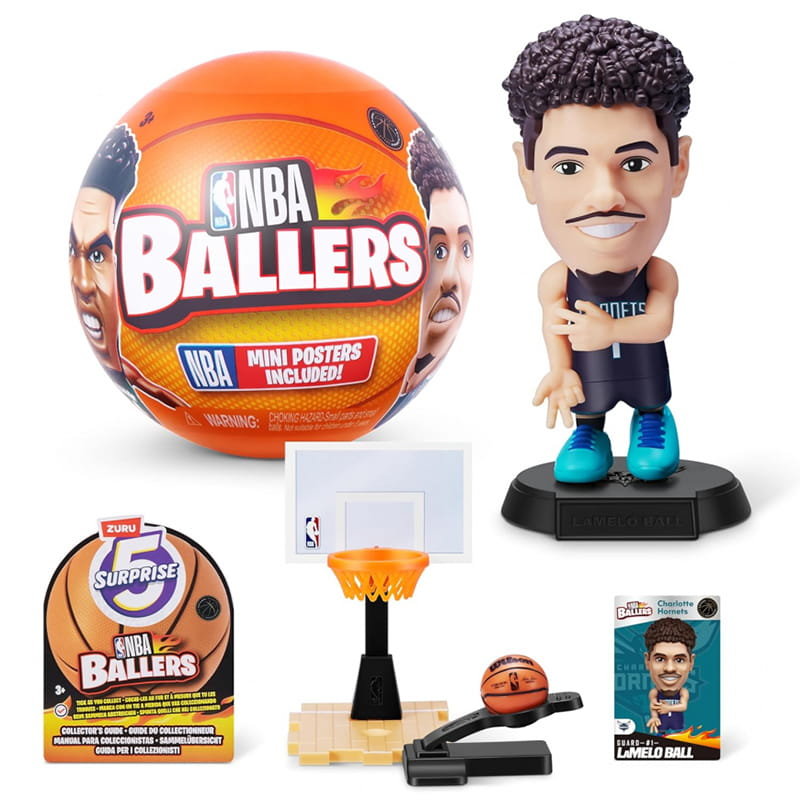 Zuru Surprise Kula NBA Ballers Koszykarze Zawodnicy NBA Figurki