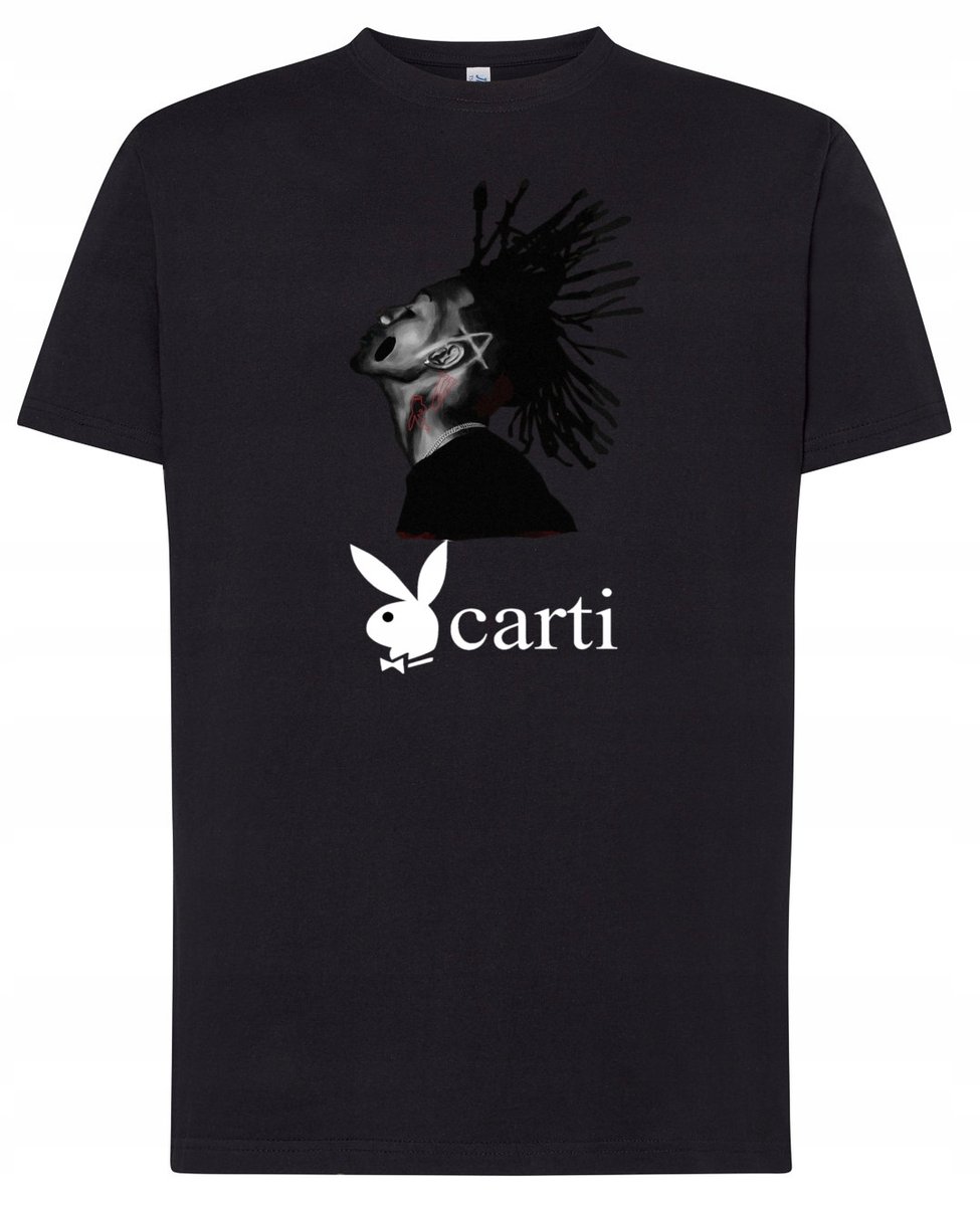 Koszulka Playboi Carti Rap Xl Czarna 3347 - JHK | Moda Sklep EMPIK.COM