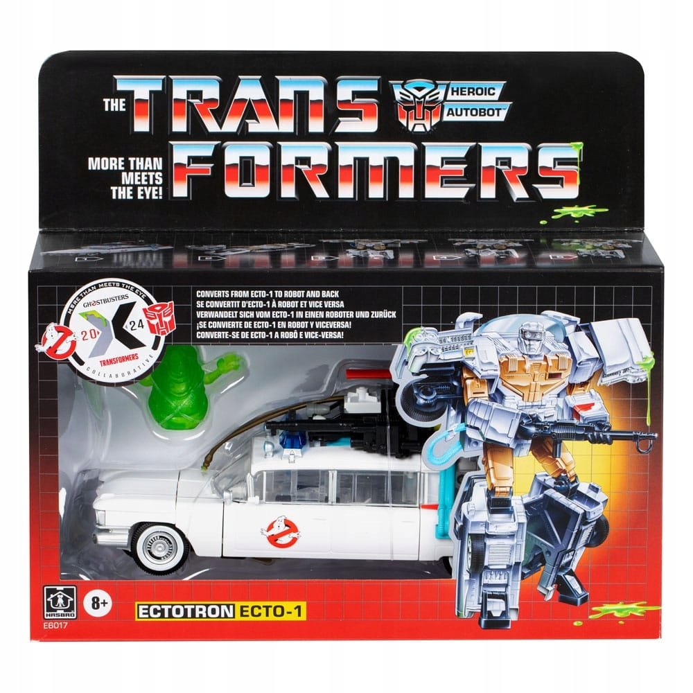 ゴーストバスターズトランスフォーマー ECTOTRON ECTO-1 Transformers: Ectotron Ecto-1 - Ghostbusters 18 cm - Hasbro
