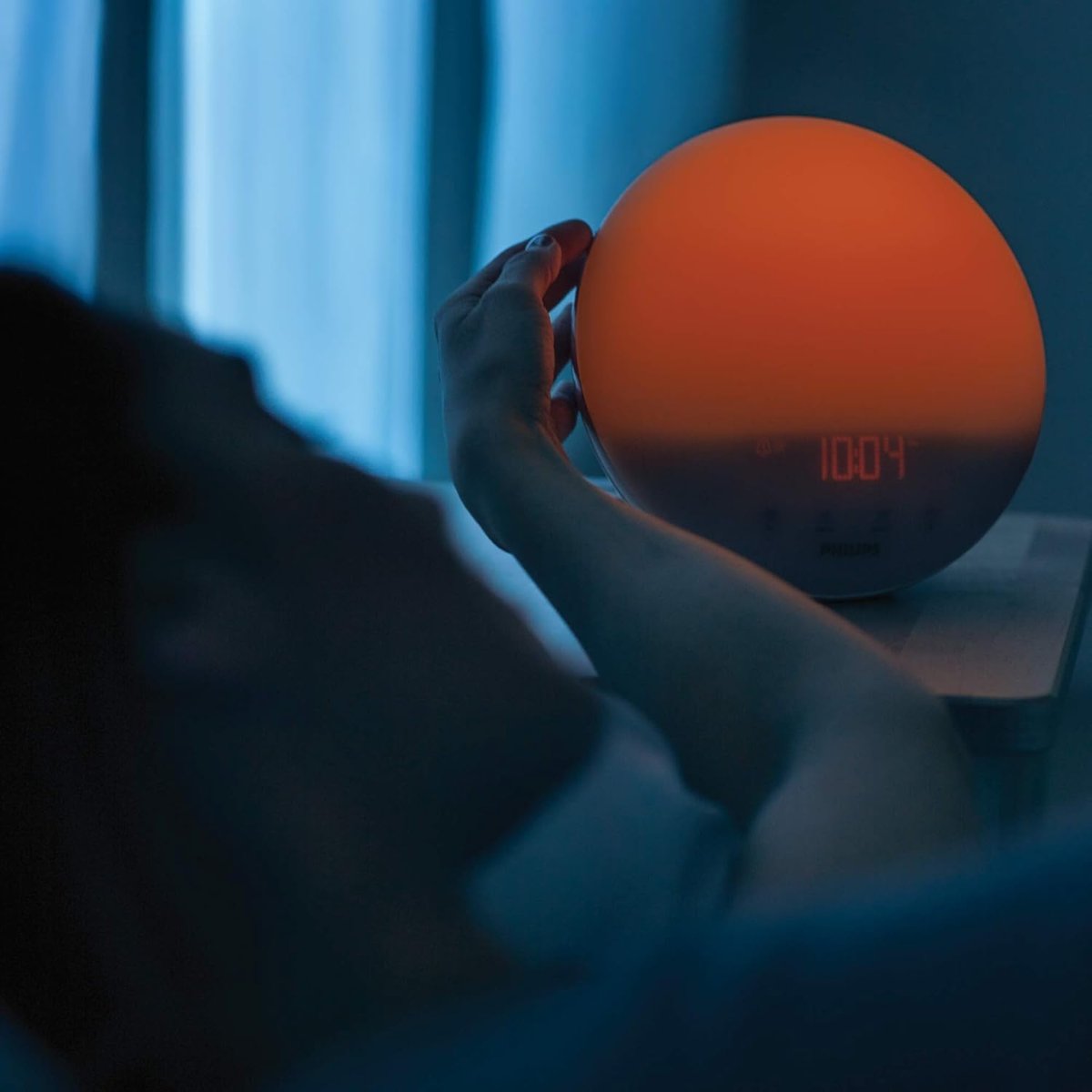 Radio Budzik z Lampką Philips HF3519/01 Smart sleep Wake Up Light