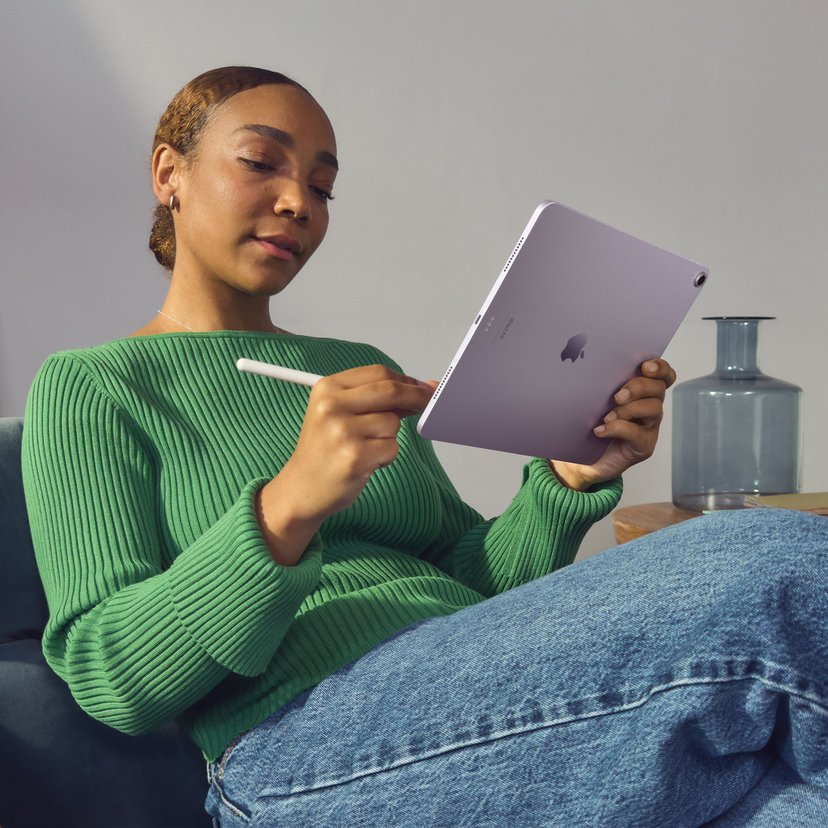 Apple iPad Air M2 256GB ブルー 11インチiPad Air（M2）Wi‑Fi 256GB - ブルー [整備済製品