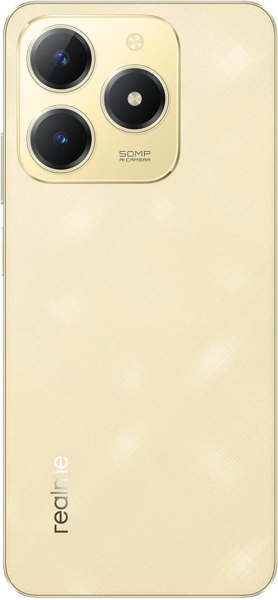 CPU realme C61 6gb+256gb gold Realme C61, 6GB/256GB, Sparkle Gold (RMX3939)