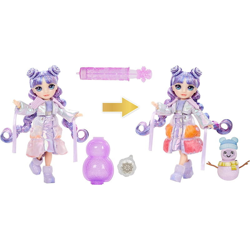 Rainbow High Winter Wonderland Doll- Violet (Purple