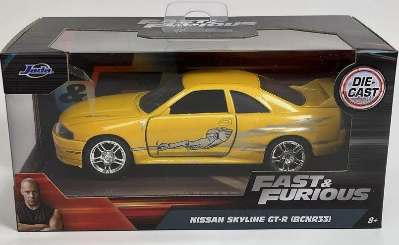 Jada 1/32 Fast & Furious Nissan Skyline Gt-R (Bcnr33
