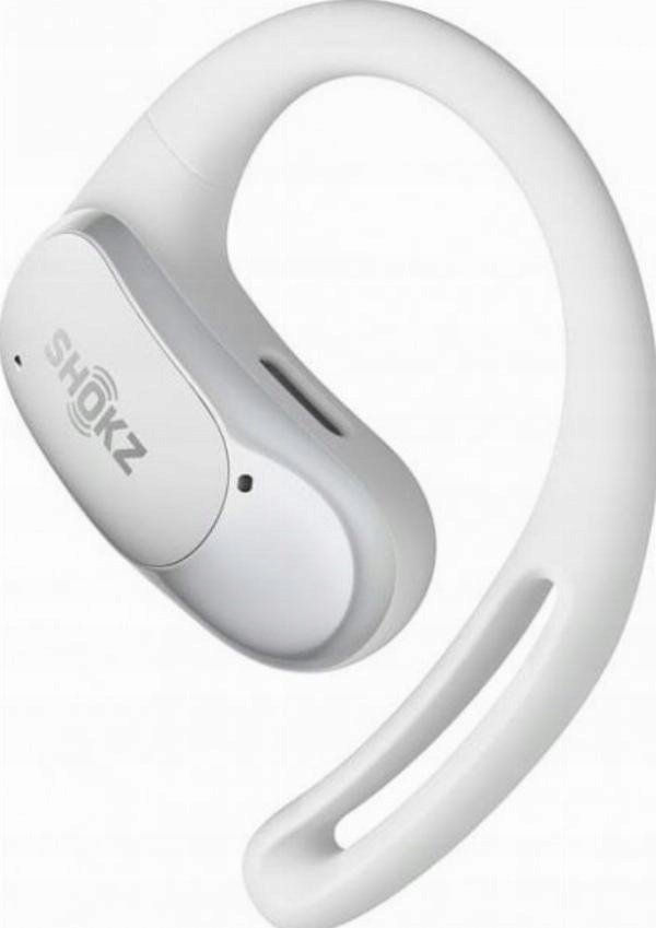 Słuchawki Shokz OpenFit Air White przewodnictwo kostne