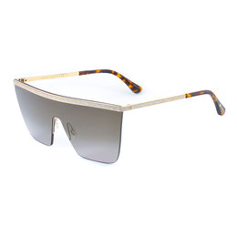 【美品】JIMMY CHOO ジミーチュウ LEAH/S 06 JHA Jimmy Choo LEAH/S 99 06J HA Gold Havana / Brown Gradient Lenses